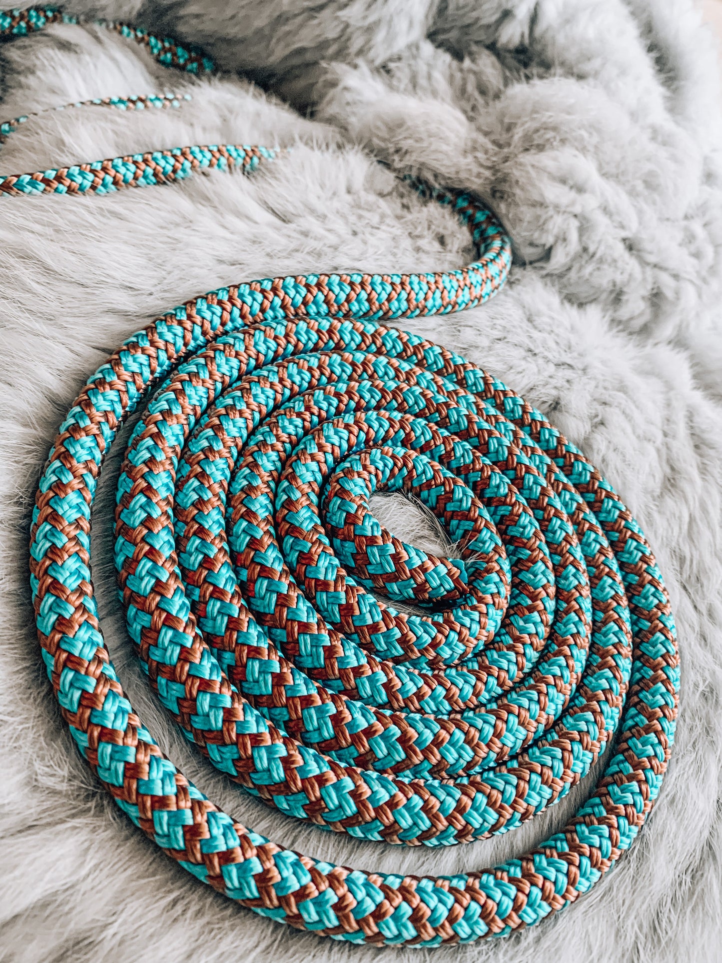 Design Your Own Lead Rope - "KINGFISHER" freeshipping - Wild Rider