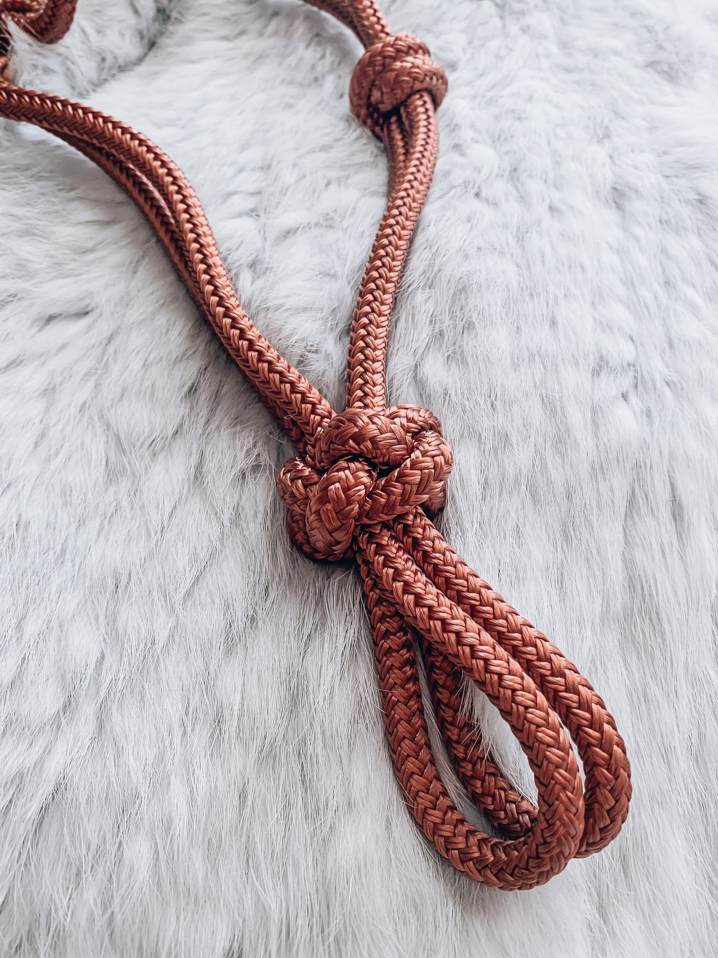 Overlay Halter - "ROSE GOLD X STARLING"