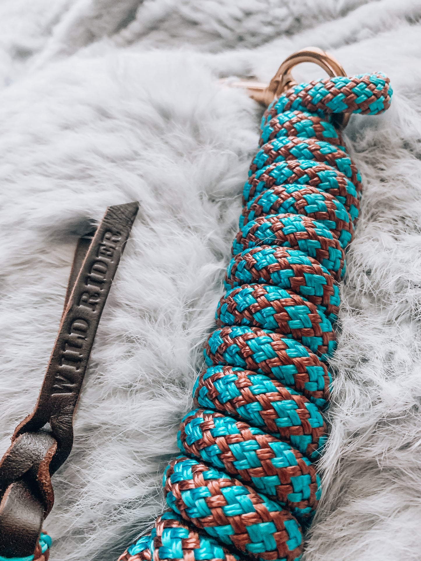 Design Your Own Lead Rope - "KINGFISHER"