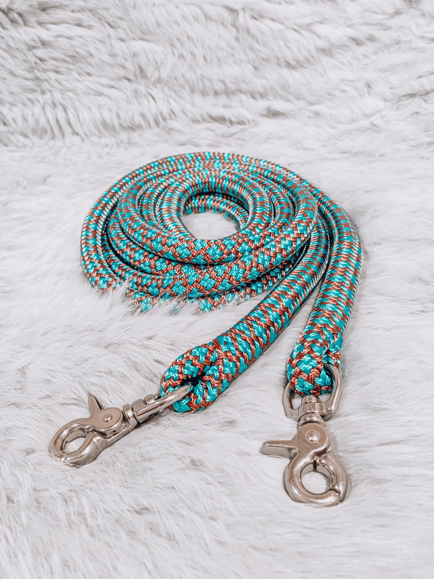 Loop Reins - "ROSE GOLD"