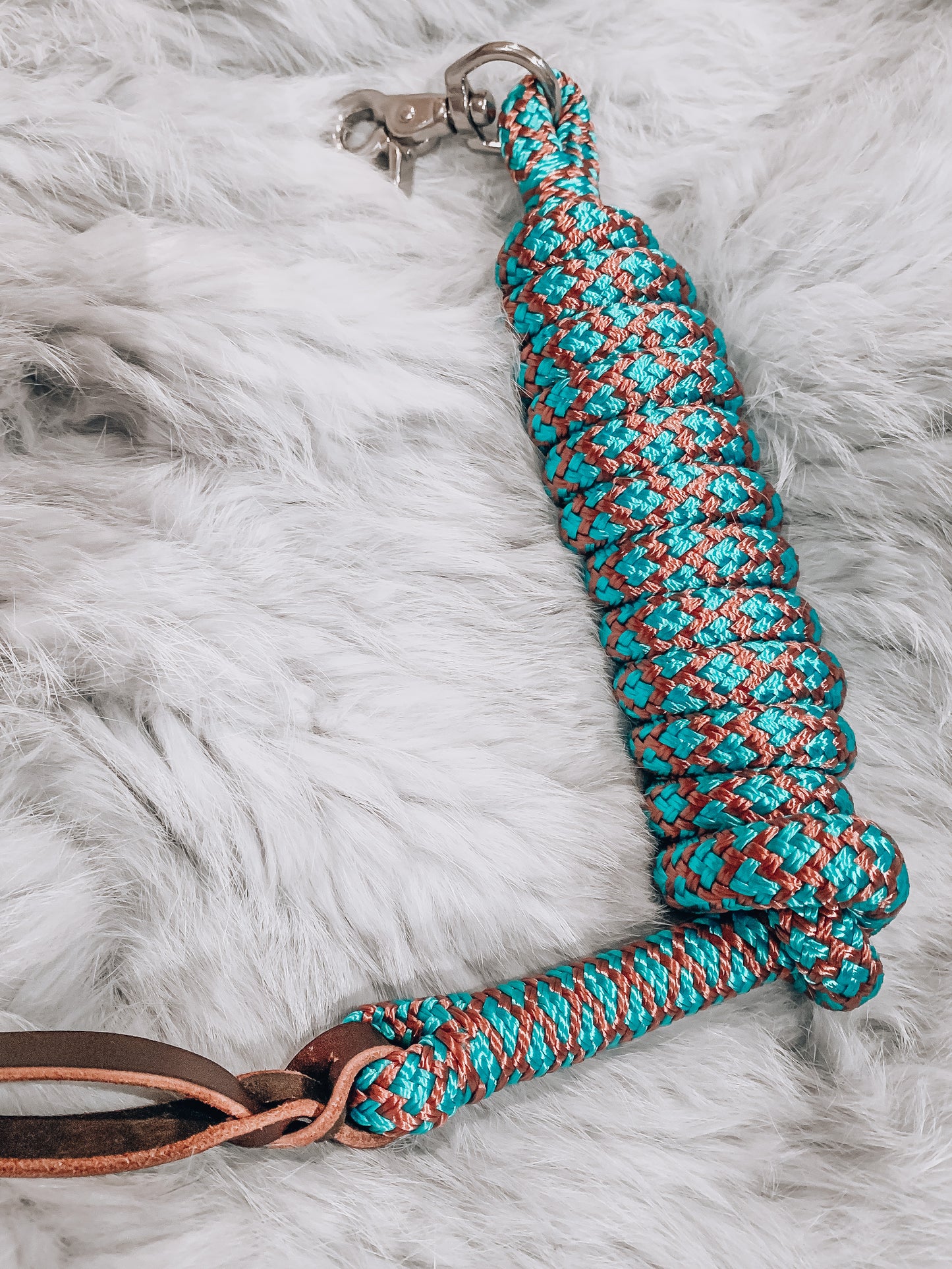 Scissor Snap Lead Rope - Kingfisher