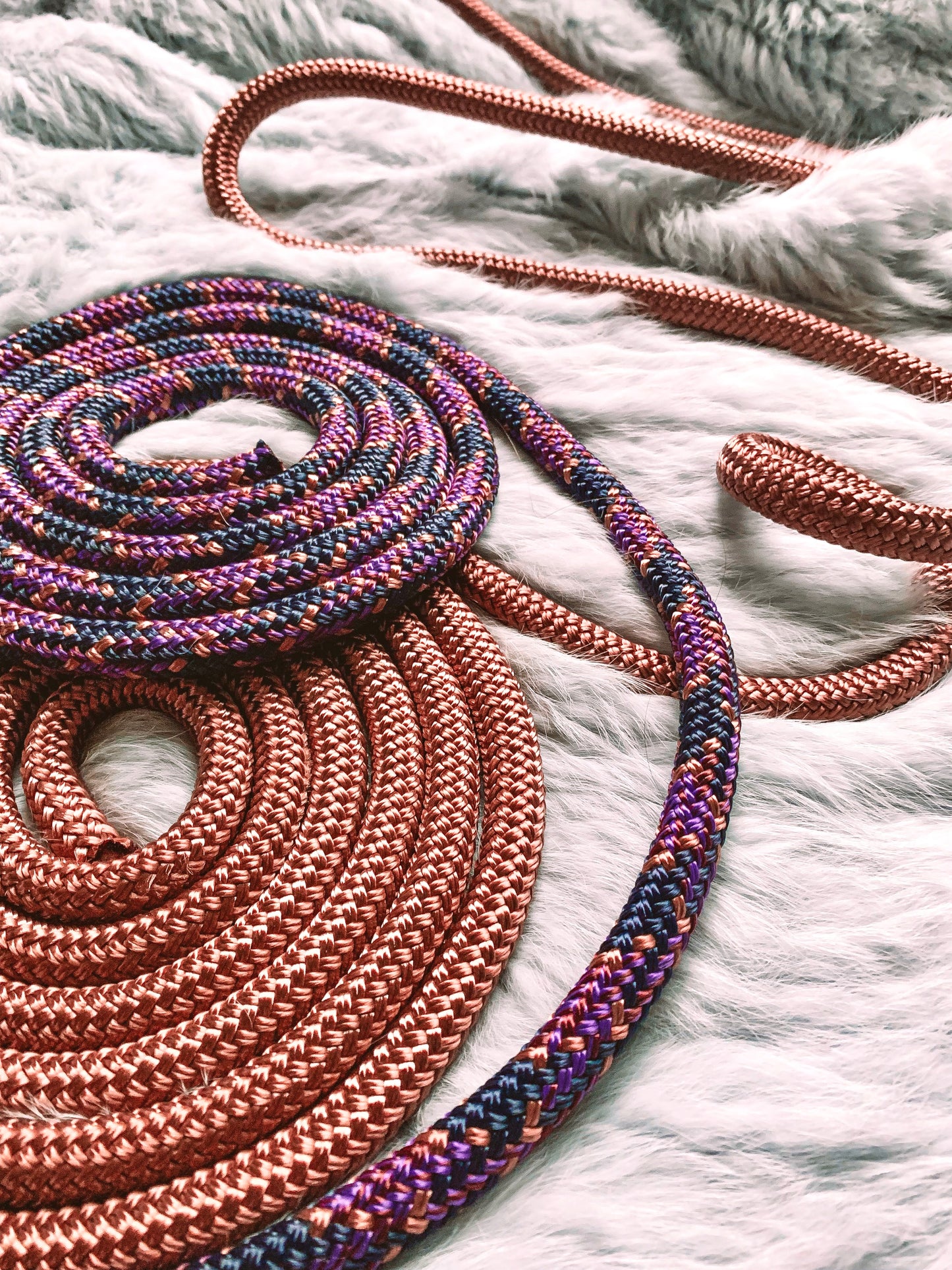Overlay Halter - "ROSE GOLD X STARLING"