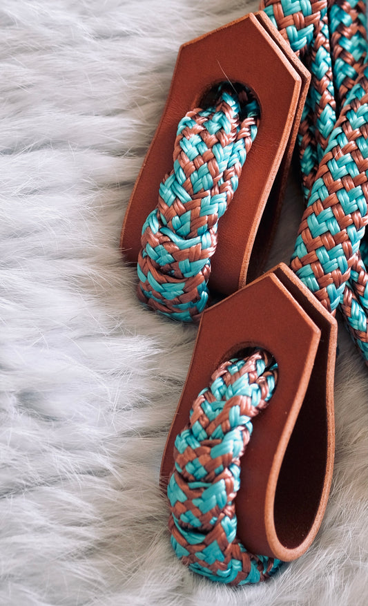 Round Campdraft Reins