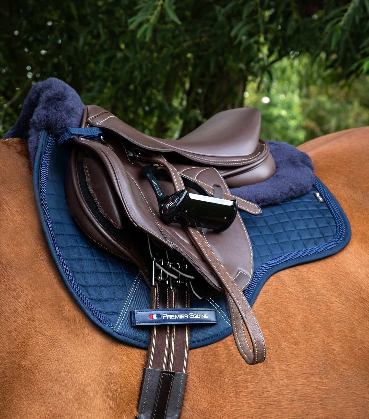 Close Contact Merino Wool European Saddle Pad - GP/Jump Square