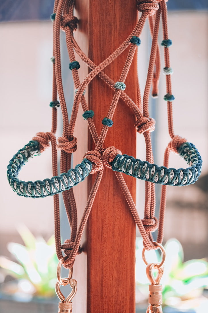 Halo Halter, Lead and Neckrope Set - CUSTOM COLOUR