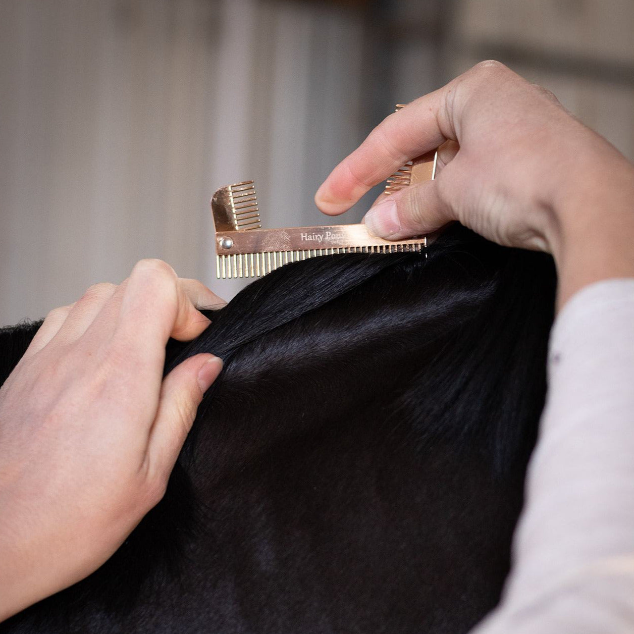 Horse Mane Sectioning Comb