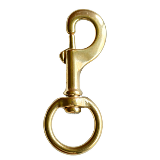 Brass Swivel Snap Hook - For Lead Rope