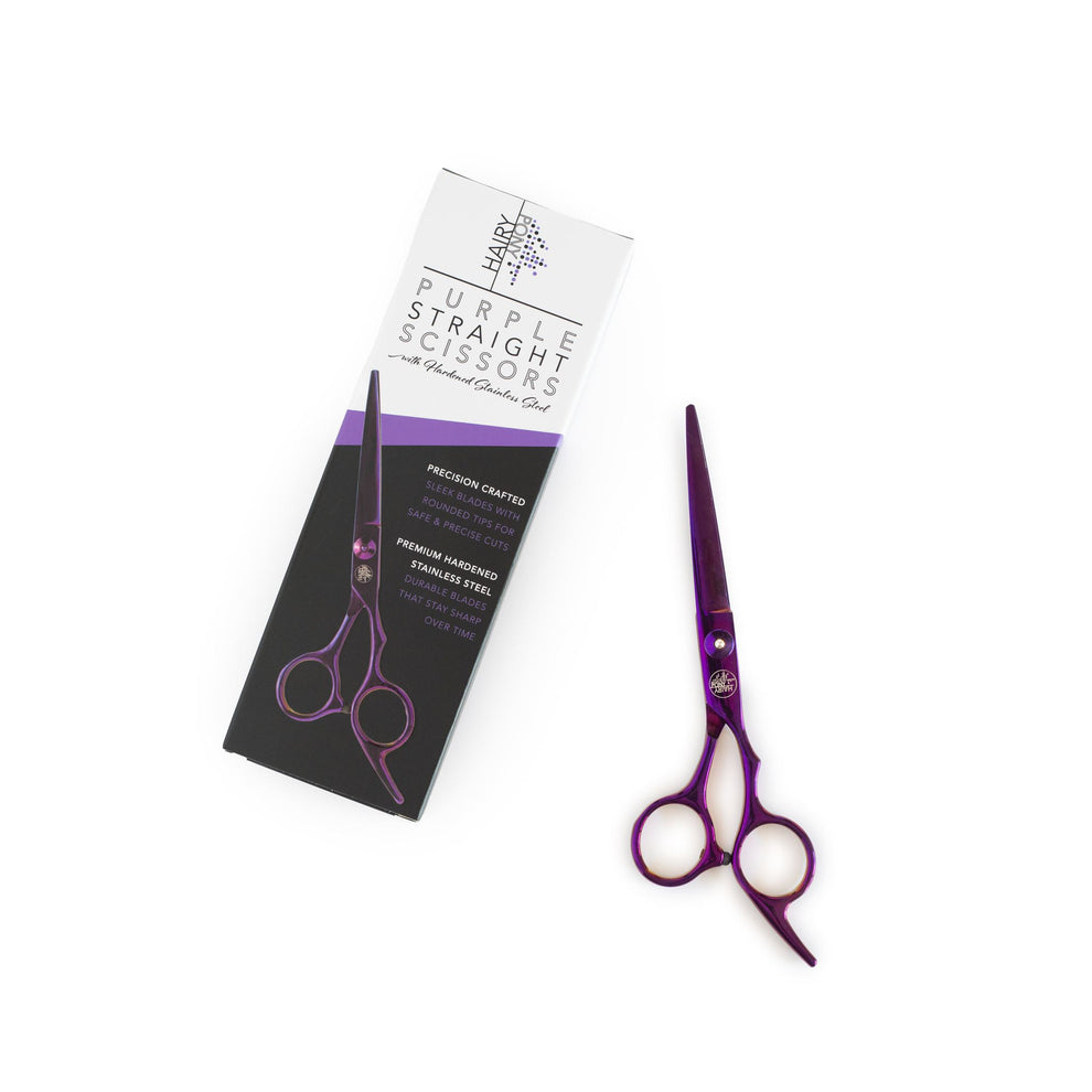 Straight Scissors - Purple