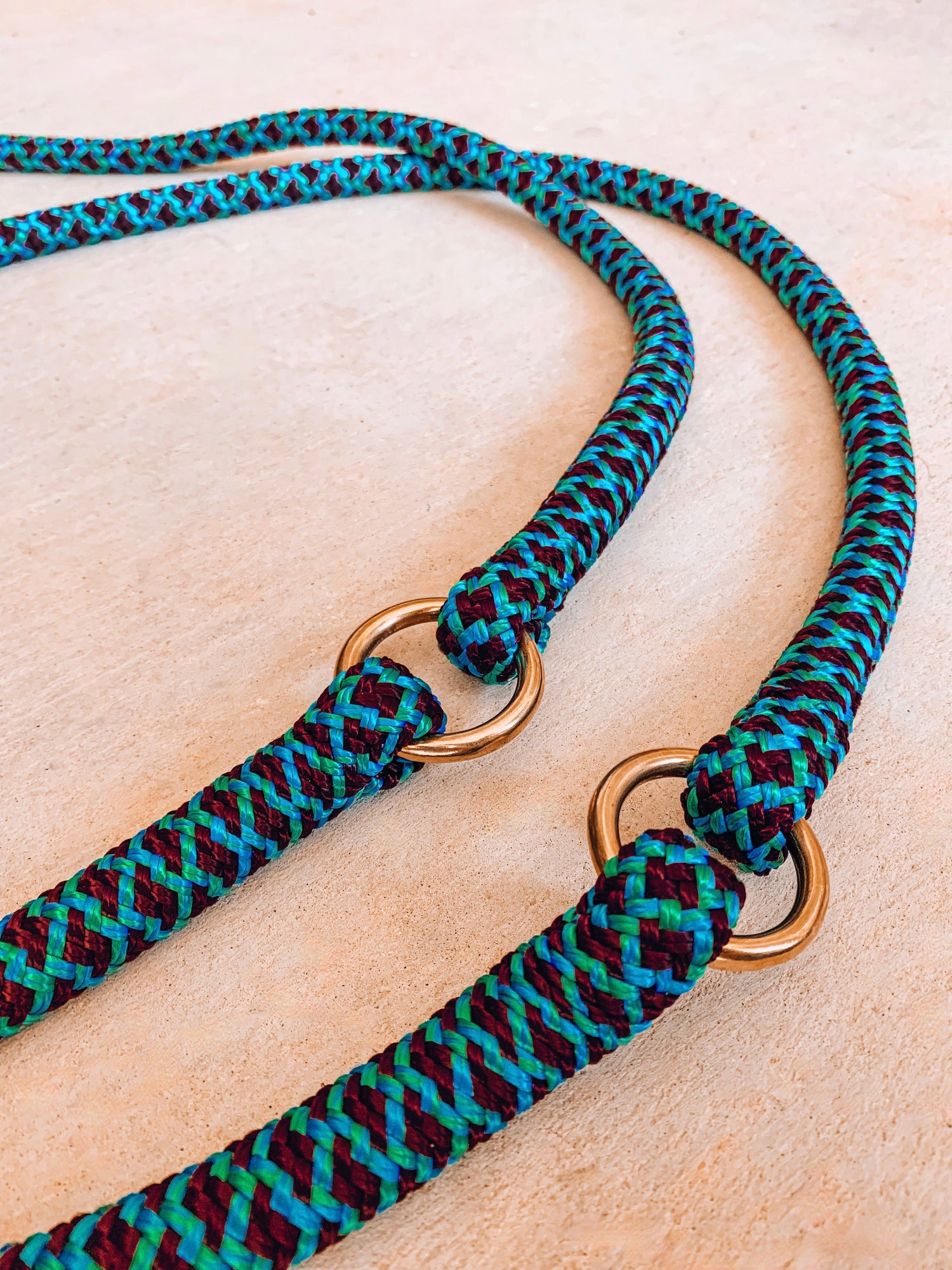 Halo Neck Rope - "Peacock" freeshipping - Wild Rider