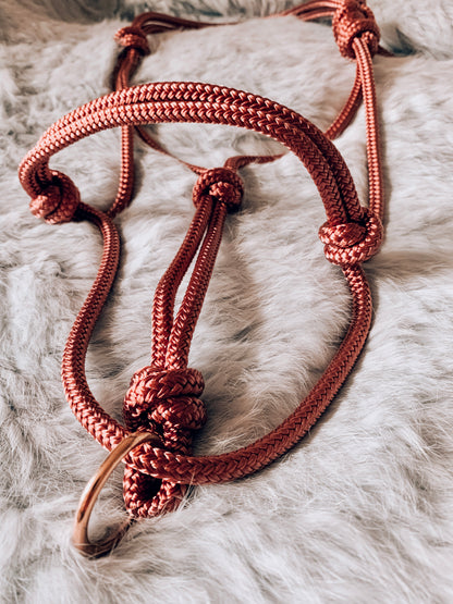 Halo 4 Knot Halter - "ROSE GOLD"