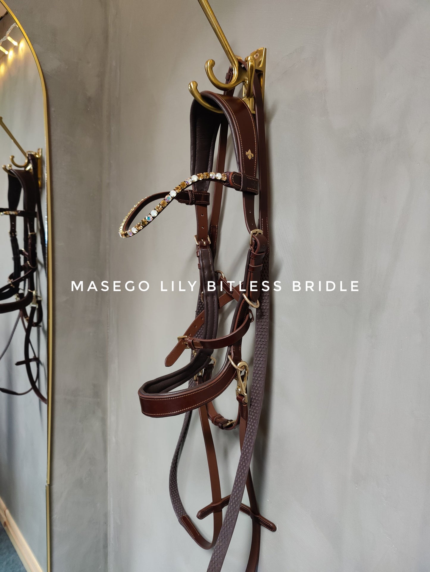 Masego Lily bitless bridle - MASEGO horsewear
