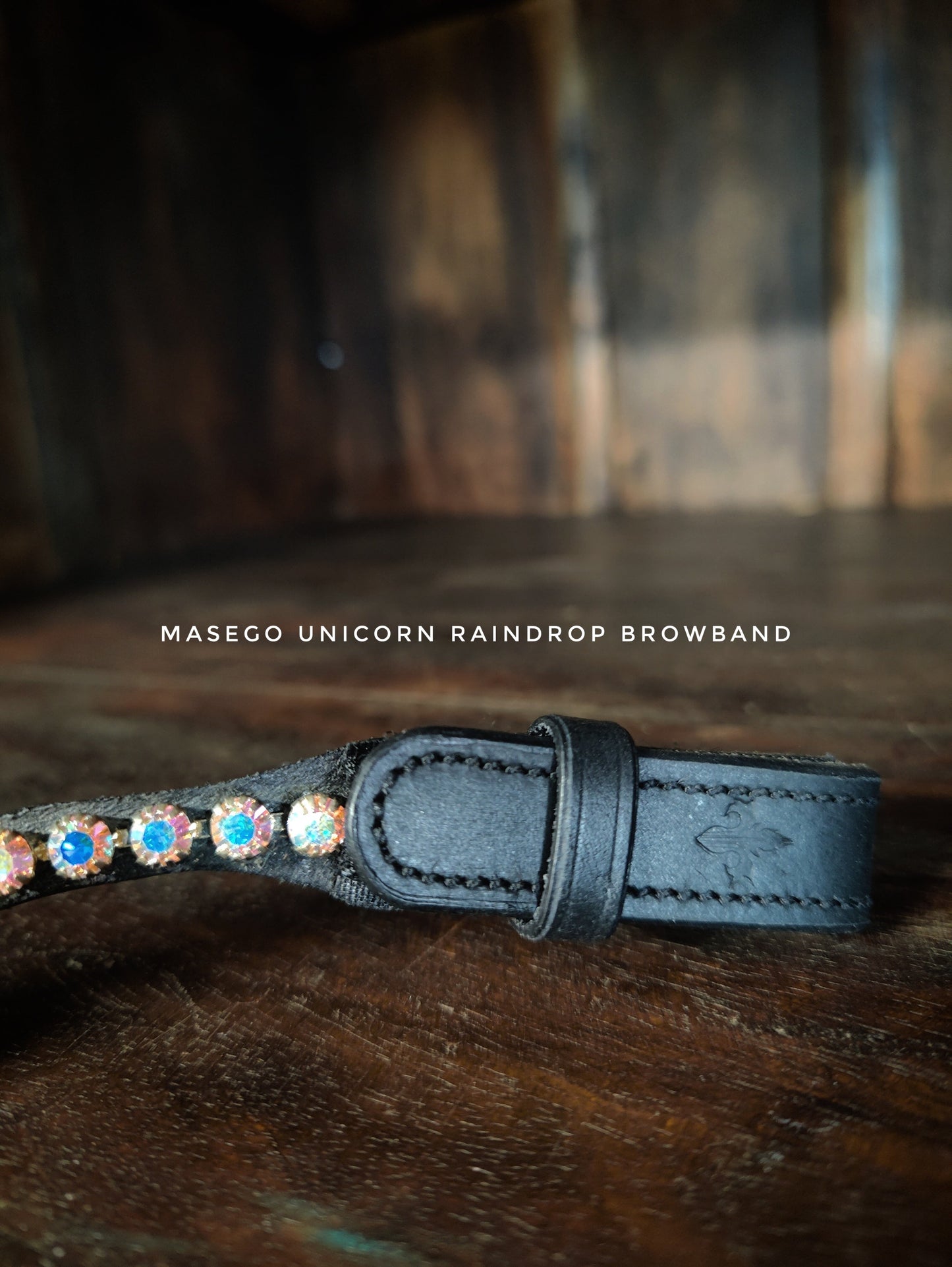 Unicorn Raindrop Browband - MASEGO horsewear