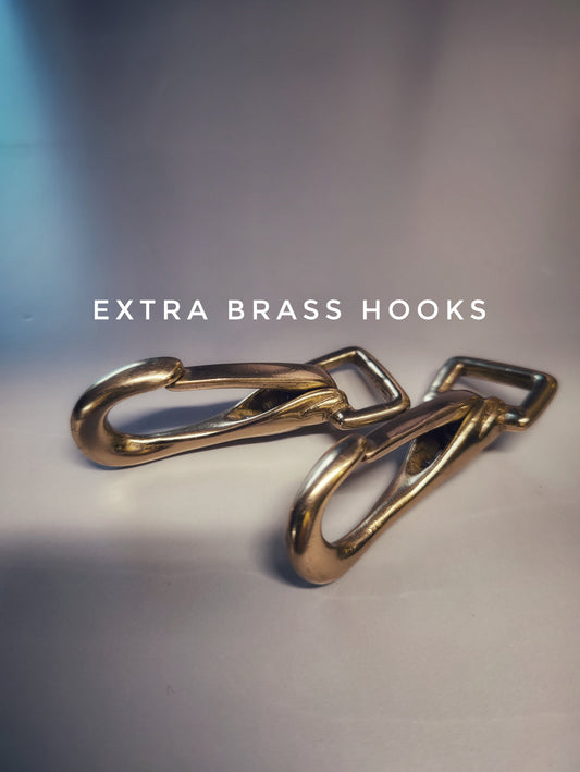 Brass hooks