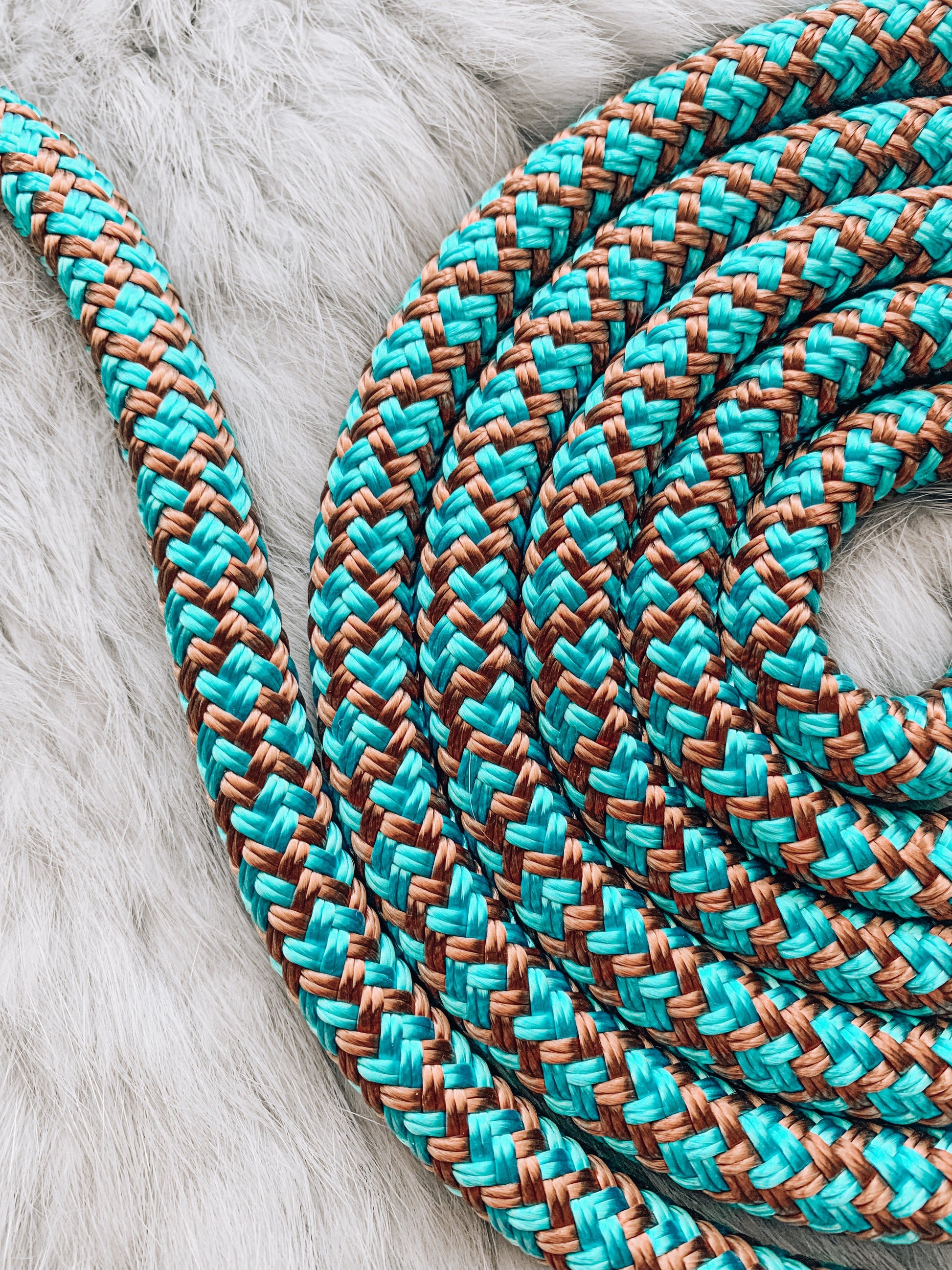 Design Your Own Lead Rope - "KINGFISHER" freeshipping - Wild Rider