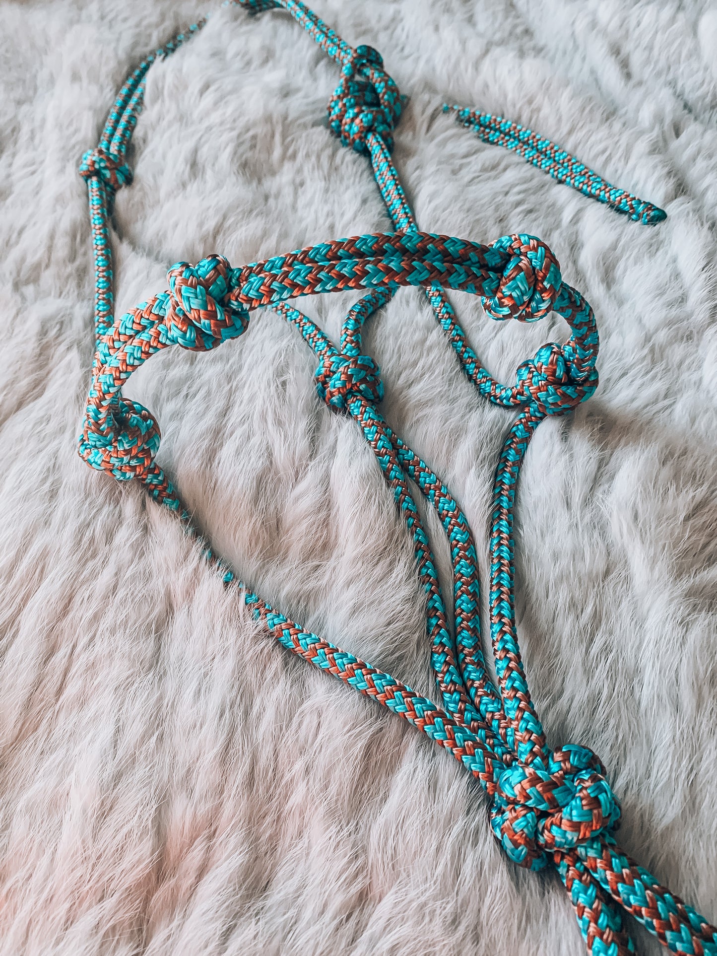 Navaho - Western Rope Halter Without Nose Knots - National