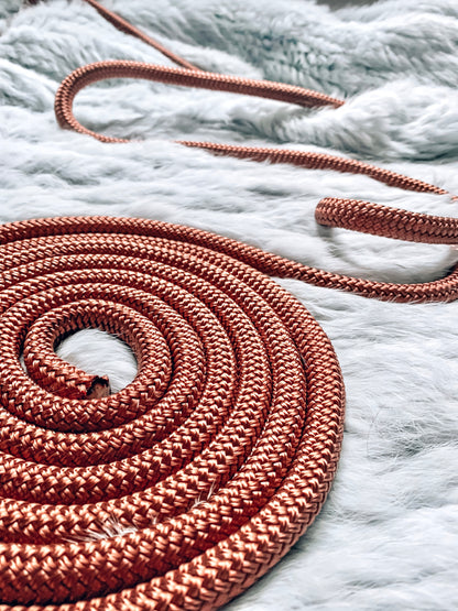 Design Your Own Lead Rope - "Rose Gold"